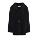 Черное пальто с декором &quot;Микки Маус&quot; Saint Barth | Фото 1