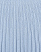Голубая плиссированная юбка из смесовой шерсти Pietro Brunelli | Фото 3
