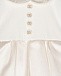 Платье кремового цвета с отложным воротником Dolce&Gabbana | Фото 3