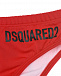 Красные плавки с надписью ICON Dsquared2 | Фото 4