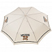 Зонт кремового цвета с принтом &quot;мишки&quot;, 30 см Moschino | Фото 3