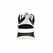 Черно-белые кроссовки с замшевыми вставками Emporio Armani | Фото 3