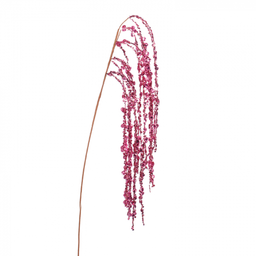 Ветвь с пайетками, розовый, 99 см Goodwill | Фото 1