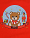 Красный свитшот с новогодним принтом Moschino | Фото 3