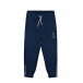 Синие спортивные брюки в полоску Brunello Cucinelli | Фото 1