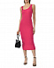 Трикотажное платье цвета фуксии Versace Jeans Couture | Фото 2