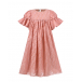 Розовое платье с рюшами на рукавах Fendi | Фото 1