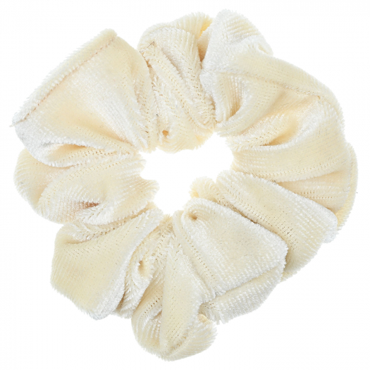Бархатная резинка для волос, молочный Rena Chris | Фото 1