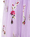 Розовое платье с цветочной вышивкой  | Фото 6