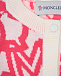 Шерстяной комплект с розовым логотипом Moncler | Фото 5