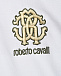 Футболка-поло с золотым лого Roberto Cavalli | Фото 3