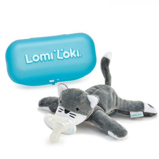 Пустышка с развивающей игрушкой &quot;Котенок Басс&quot; Lomi Loki | Фото 1