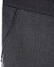 Классические серые брюки сотворотами Aletta | Фото 5