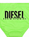 Зеленые плавки с логотипом Diesel | Фото 4