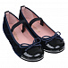 Темно-синие туфли с перемычкой Pretty Ballerinas | Фото 2