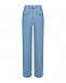 Голубые джинсы свободного кроя  | Фото 5