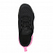 Черные кроссовки NIKE Air Max с розовой вставкой  | Фото 4