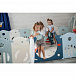 Манеж Kids SUPREME Space blue с качелями, 160x160 UNIX Kids | Фото 6