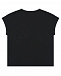 Черная футболка с крупным белым лого Dolce&Gabbana | Фото 2