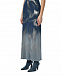 Платье макси на лямках с серебряным нанесением, тёмно-синее Diesel | Фото 8