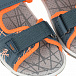 Синие сандалии с оранжевой отделкой SUPERFIT | Фото 6