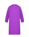 Кашемировое платье фиолетового цвета