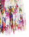 Платье из шелка с цветочным принтом Dolce&Gabbana | Фото 5