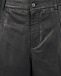 Черные шорты из натуральной кожи Parosh | Фото 6