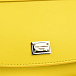 Желтая сумка с логотипом на шильде, 17x11x8 см Dolce&Gabbana | Фото 6