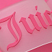 Шлепки цвета фуксии с лого в тон Juicy Couture | Фото 6