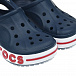 Темно-синие сланцы с логотипом Crocs | Фото 6