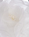 Белое платье с аппликацией &quot;цветок&quot; Monnalisa | Фото 3