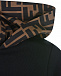 Черный свитшот с капюшоном Fendi | Фото 4