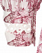 Платье с розовым принтом Forte dei Marmi Couture | Фото 7