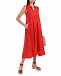 Красное платье для беременных с рюшами Attesa | Фото 2