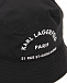 Черная панама с логотипом Karl Lagerfeld kids | Фото 3