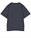 Синяя футболка с принтом &quot;Only Good Vibes&quot; Dolce&Gabbana | Фото 2