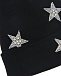 Черная шапка со звездами из страз Regina | Фото 4