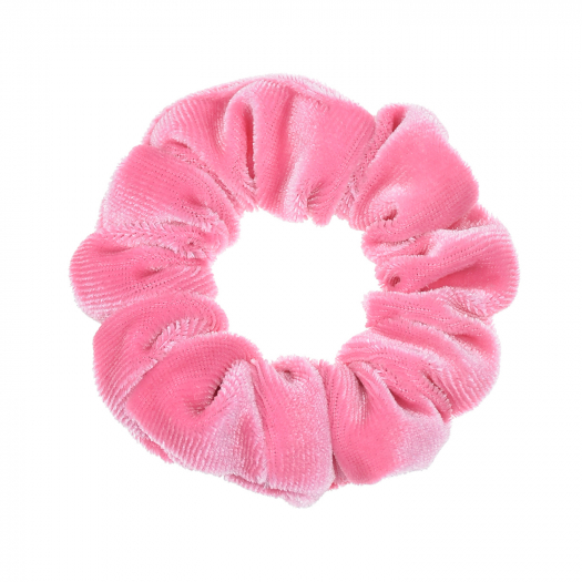 Светло-розовая бархатная резинка для волос Rena Chris | Фото 1