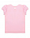 Розовая футболка с цветочным принтом Monnalisa | Фото 2
