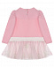 Платье с тюлевой юбкой, розовое Monnalisa | Фото 2