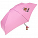 Розовый зонт с принтом &quot;мишка и звезды&quot;, 21 см Moschino | Фото 2