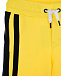 Желтые бермуды с отделкой полосками  | Фото 3