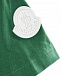 Зеленая футболка с логотипом Moncler | Фото 5