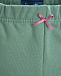 Зеленые спортивные брюки Sanetta Kidswear | Фото 4