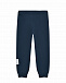 Спортивные брюки с поясом на кулиске, темно-синие MSGM | Фото 2