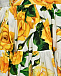 Юбка с принтом &quot;желтые розы&quot; Dolce&Gabbana | Фото 3