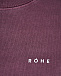 Фиолетовая футболка oversize ROHE | Фото 9