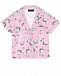 Розовая пижама с принтом &quot;единороги&quot; Dan Maralex | Фото 2