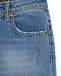 Синие джинсы с разрывами Neil Barrett | Фото 4